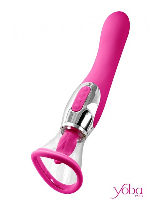 Stimulateur 4-en-1 - Fuchsia - Harmony