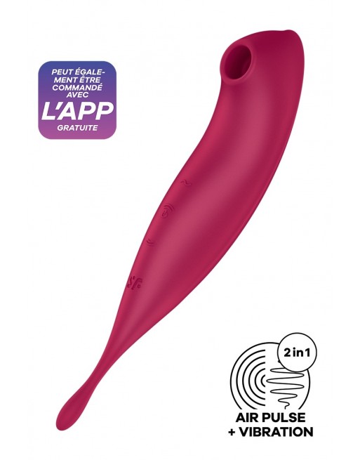 Stimulateur Clitoridien Connecté - Satisfyer Twirling Pro+