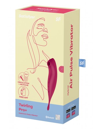 Stimulateur Clitoridien Connecté - Satisfyer Twirling Pro+