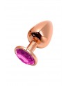 Plug bijou Tralalo rose S - Wooomy