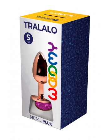 Plug bijou Tralalo rose S - Wooomy