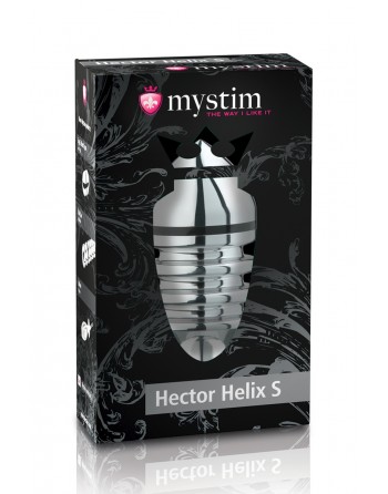 Plug électrostimulation S Hector Helix - Mystim