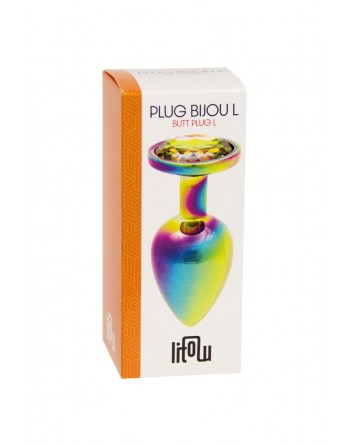 Plug Anal Bijou Rainbow - Litolu L