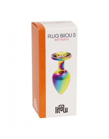 Plug Anal Bijou Rainbow - Litolu S