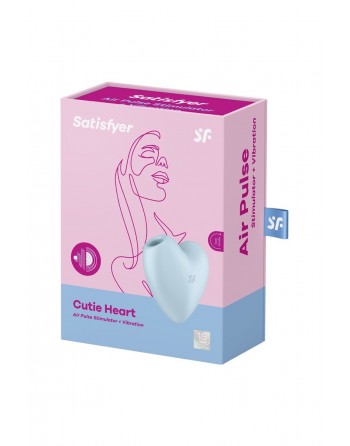 Stimulateur Clitoridien Air Pulse & Vibration - Cutie Heart