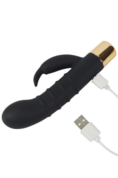 Vibromasseur rabbit rechargeable Hawaï - Litolu