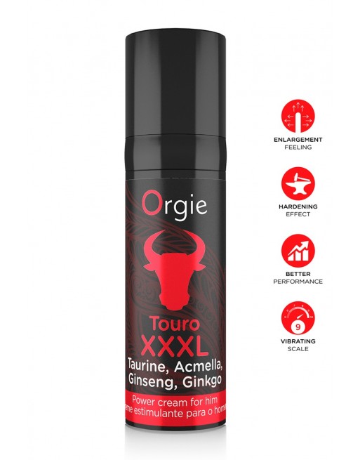 Crème d'Érection Touro XXXL 15ml - Orgie