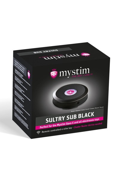 Récepteur Canal 2 Sultry Sub Black - Mystim