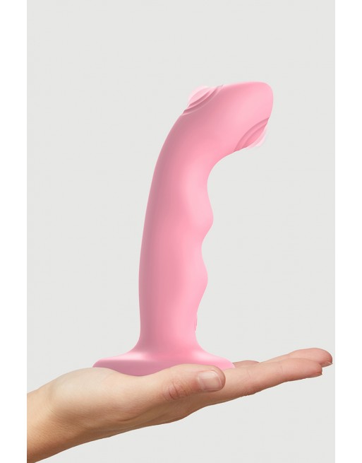 Tapping Dildo Wave Pink - Strap-on-me®