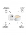 Bougie de massage Slow Sex 50g - Bijoux Indiscrets