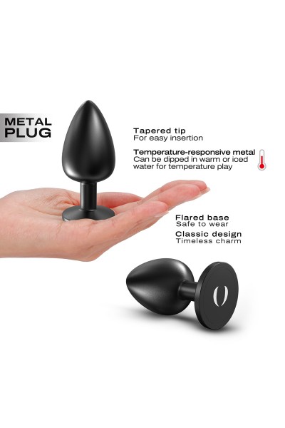 Plug anal en métal Onix Plug L - Dorcel