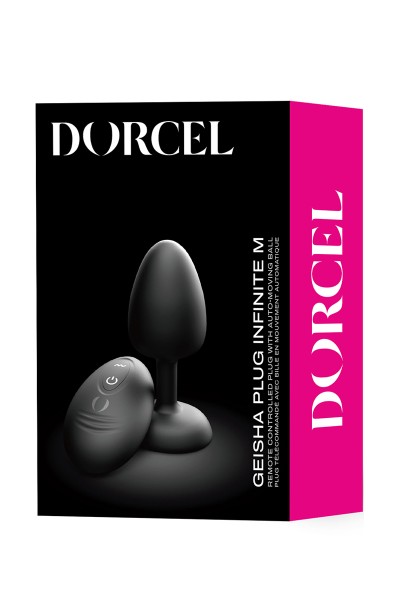 Plug anal vibrant télécommandé Geisha Plug Infinite M - Dorcel