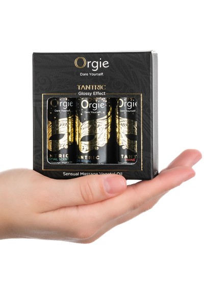 Coffret 3 Huiles de Massage Sensuel - Orgie Tantric Collection