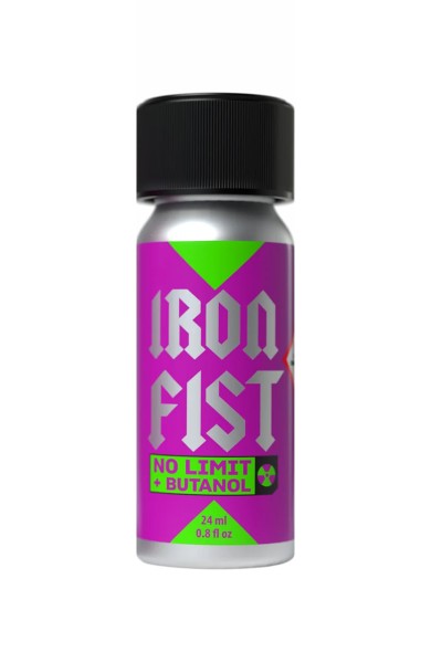 Poppers - Iron Fist No Limit Butanol 24ml