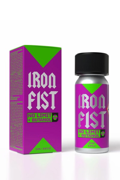 Poppers - Iron Fist No Limit Butanol 24ml